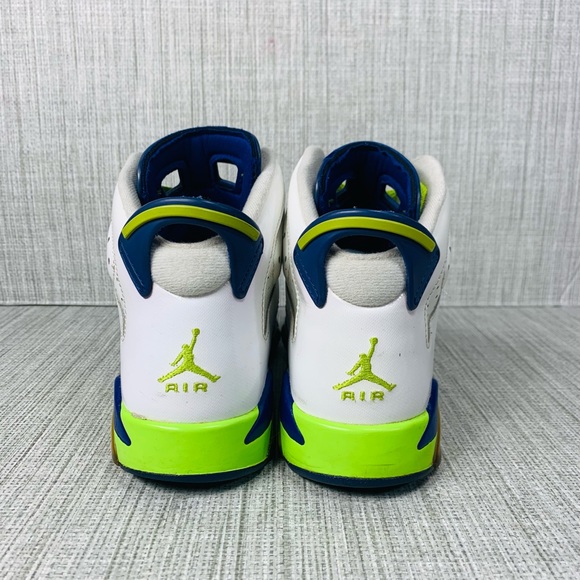 Nike Air Jordan VI 6 Retro GG Seahawks size 8 - Picture 7 of 8